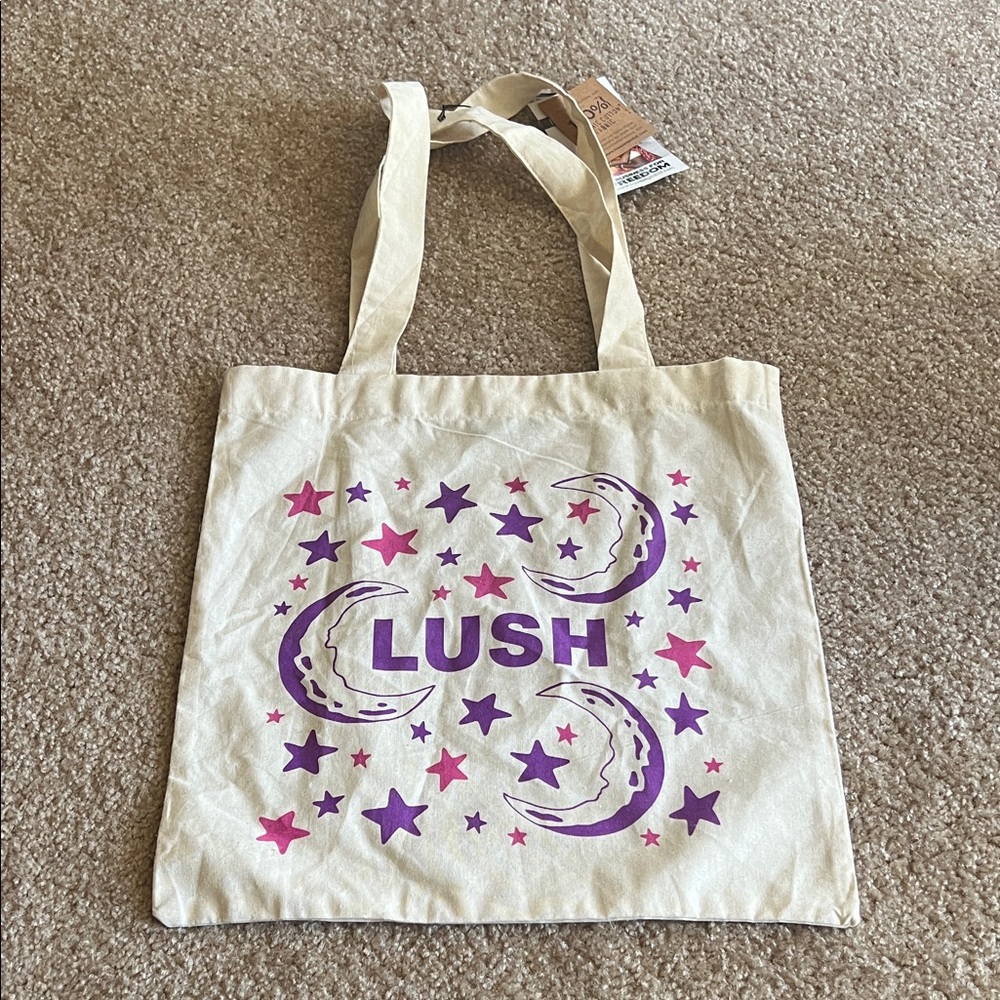 LUSH reusable tote